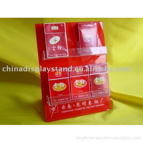 fashion design lucite cigarette display